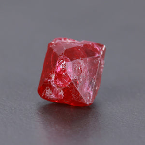 Red Spinel Crystal Raw Mineral Specimen
