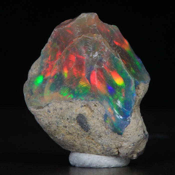 Black Ethiopian Opal Natural Color
