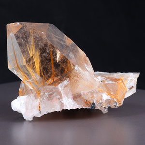 Rutilated Quartz Crystal Specimen