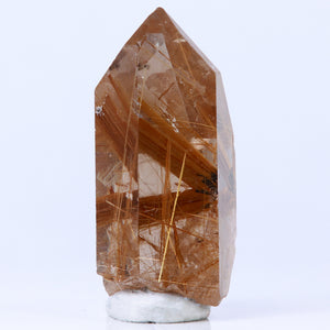 Rutilated Quartz Crystal Mineral Specimen