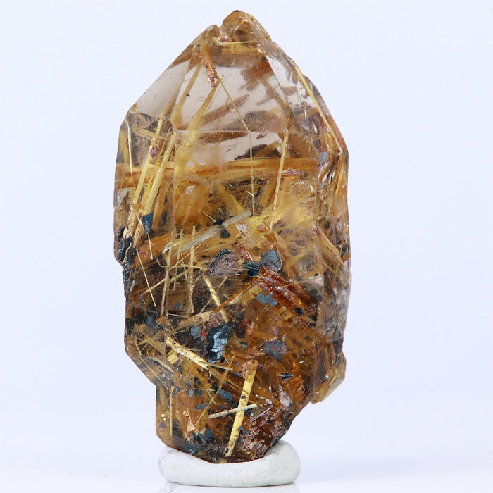 Rutilated Quartz Crystal Mineral Specimen