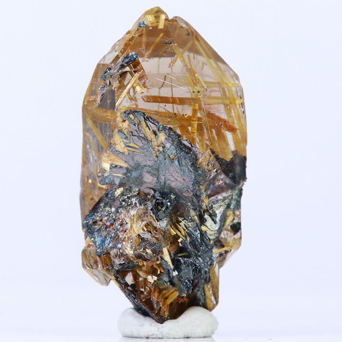 Ruitilated Quartz Crystal Mineral Specimen