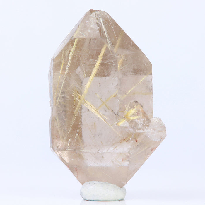 Double Terminated Rutilated Quartz Crystal