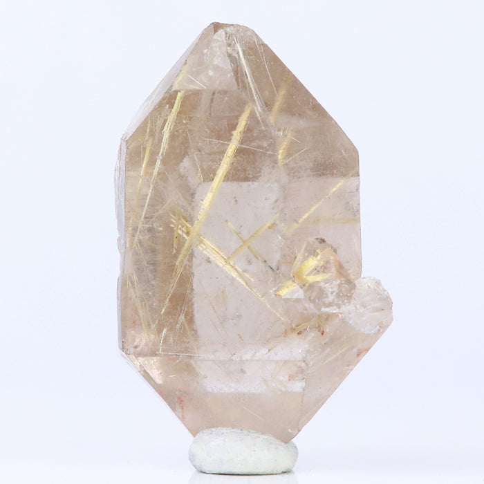 Double Terminated Rutilated Quartz Crystal