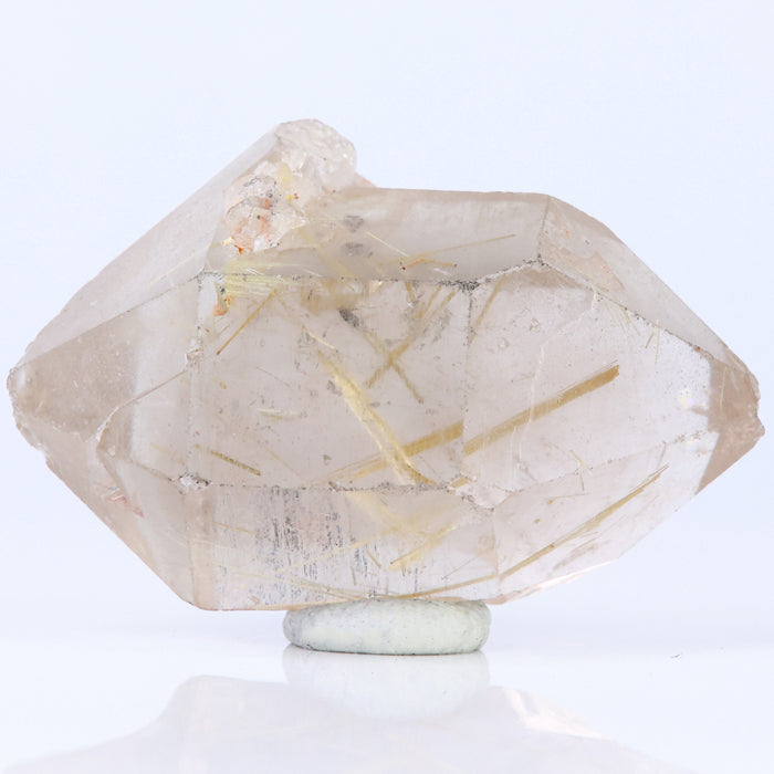 Rutilated Quartz Crystal Double Termination