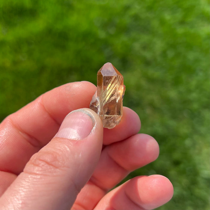 39.4ct Rutilated Quartz Crystal
