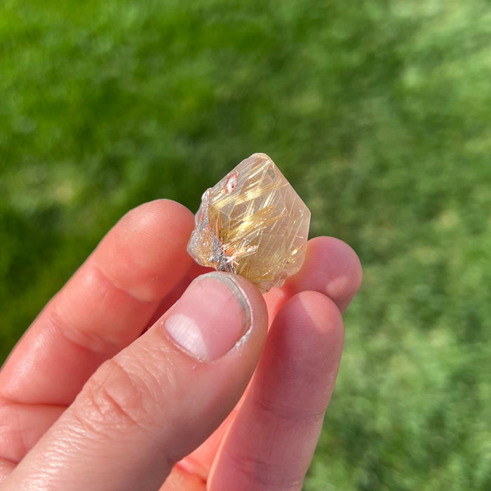 16.81g Rutilated Quartz Crystal Point