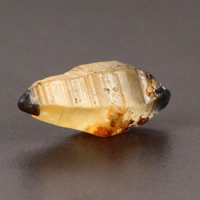 Sapphire Crystal Mineral Specimen Yellow Blue