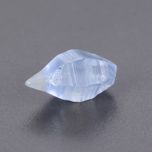 Small blue sapphire crystal