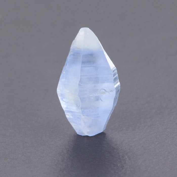 Small blue sapphire crystal