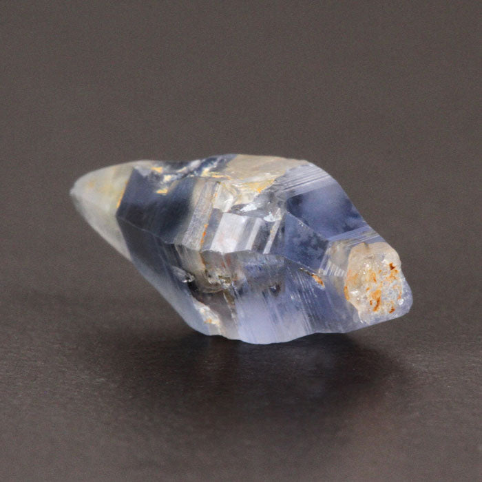 Raw natural sapphire crystal