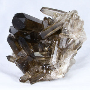 Smokey Quartz Crystal Cluster Mineral Specimen