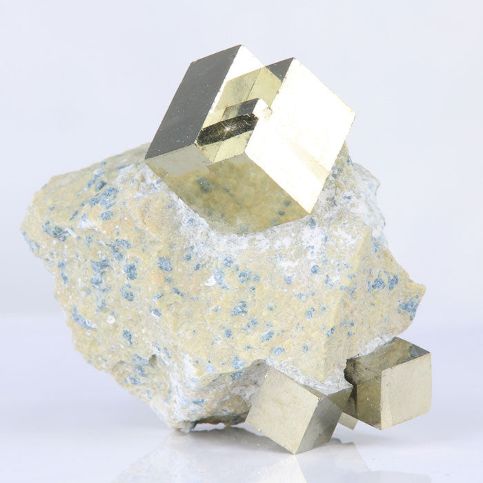 Spanish Pyrite Cube Mineral Specimen