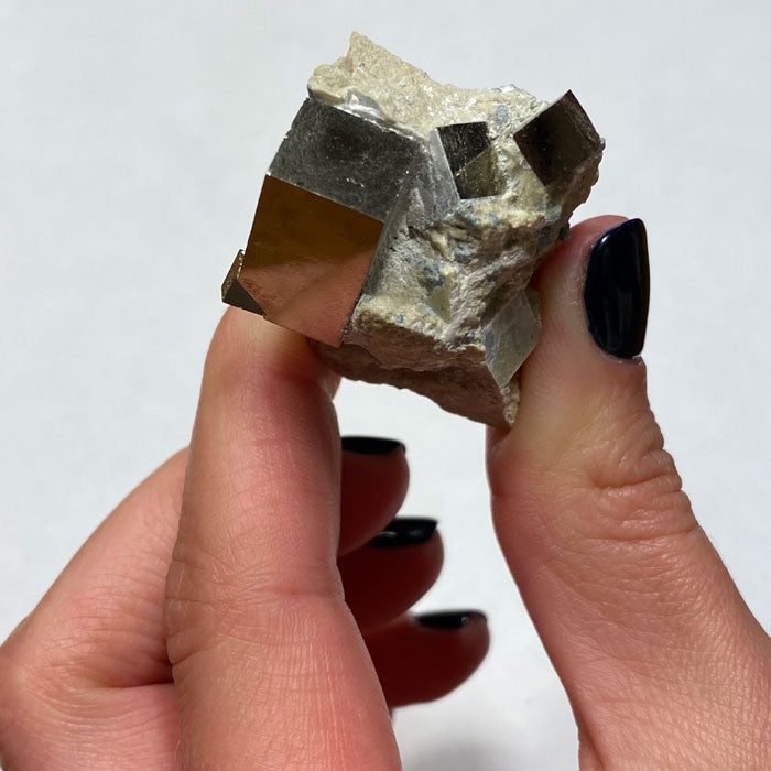 Pyrite Crystal Mineral Specimen