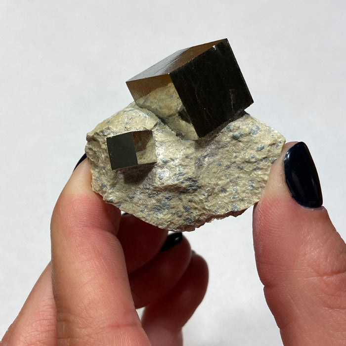 Spanish Pyrite in Matrix
