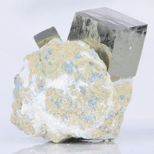 Pyrite Crystals raw Matrix