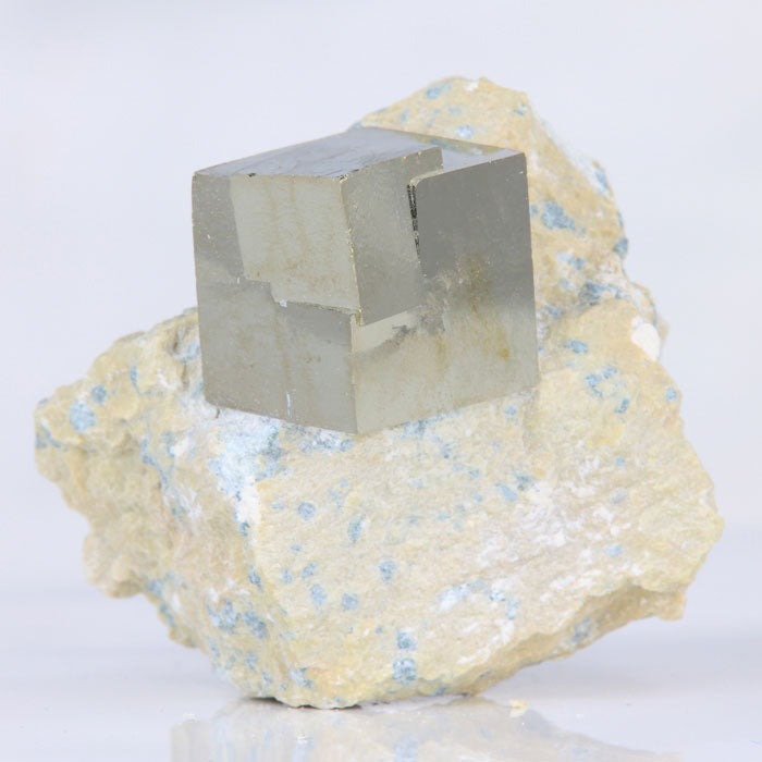 Host Rock Matrix Pyrite Cube Spain