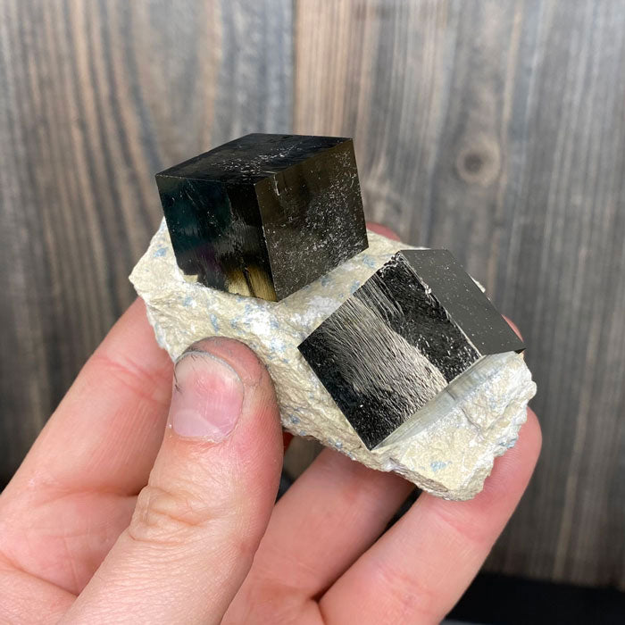 Pyrite Cubes from Spain