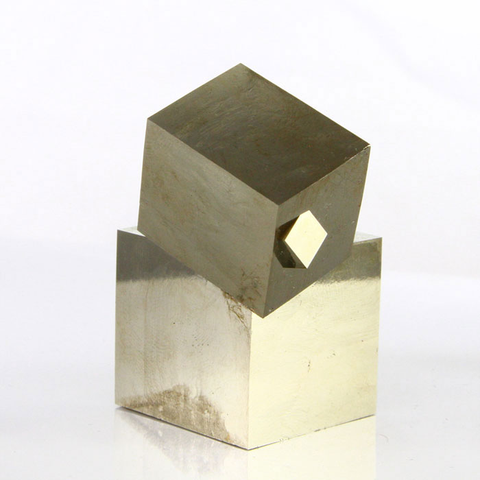 Raw Natural Pyrite Crystal Specimen