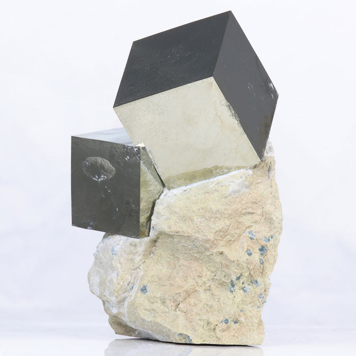 Cubic Pyrite Mineral Specimen  Crystals