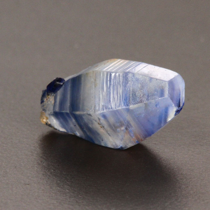 12.97ct Light Blue Striped Sapphire Crystal