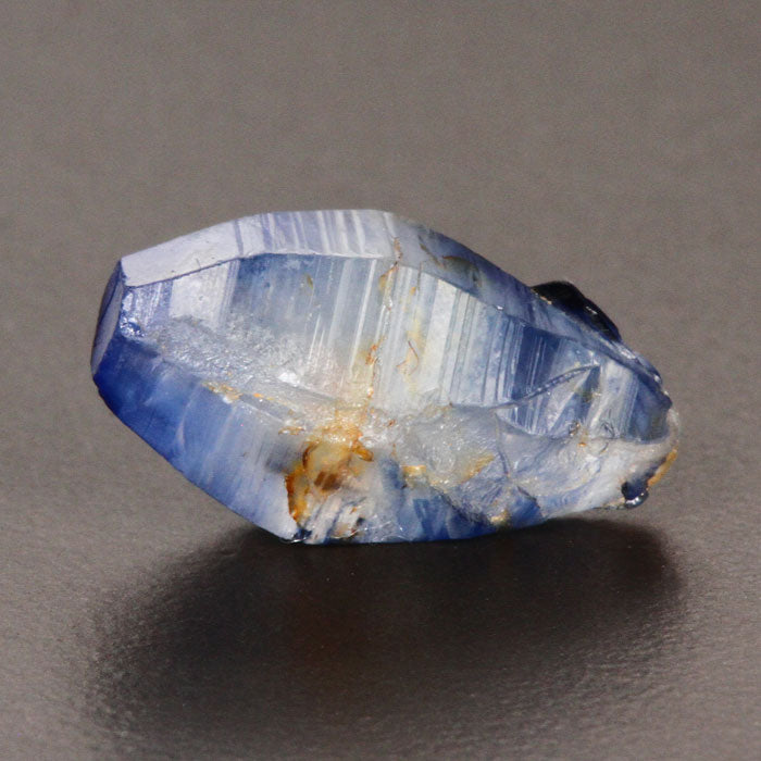 12.97ct Light Blue Striped Sapphire Crystal