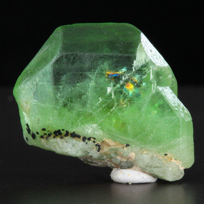 Tabular Pakistan Peridot Crystal Specimen Green