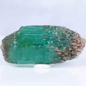 Natural Raw Green Blue Aquamarine Crystal from Lindi Tanzania