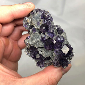 Tanzanite Fluorite Mineral Specimen