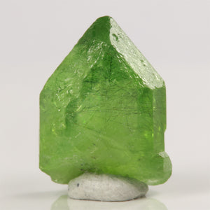 Peridot Crystal included with ludwigite crystals