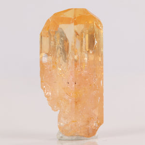 Orange chrome topaz crystal mineral specimen
