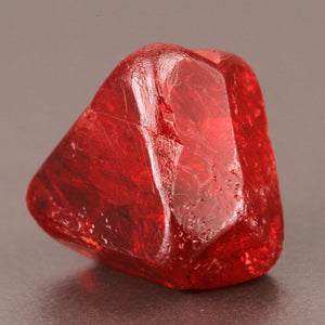 Raw Red Spinel Crystal Mineral Specimen Mogok
