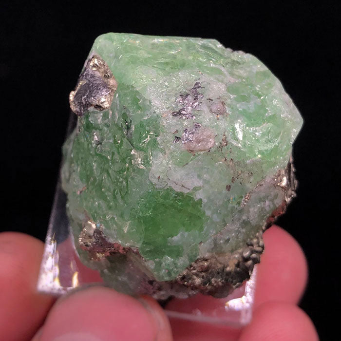 Tsavorite Garnet Crystal Specimen