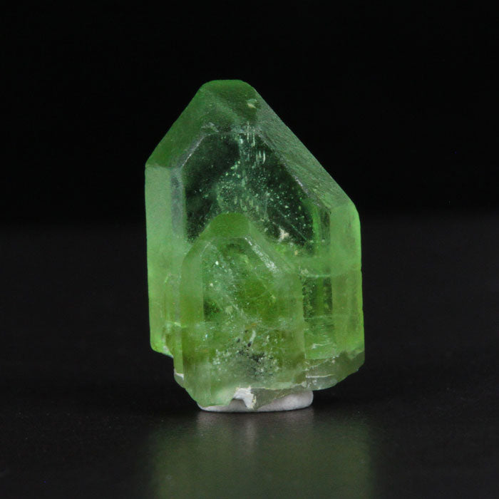 Twin Peridot Crystal Mineral Specimen Pakistan