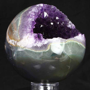 3.72lb Polished Purple Amethyst Sphere
