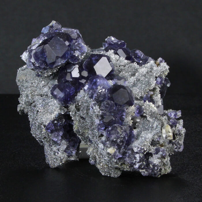 Tanzanite Fluorite Mineral Specimen