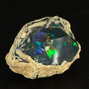 Welo Black Opal from Ethiopian 