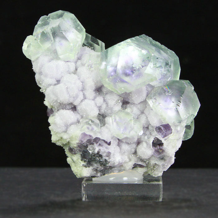 Chinese Raw Fluorite Crystal Specimen Quartz