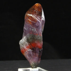 Zoned Multi Mineral Quartz Crystal from Brazil