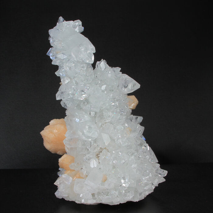 4.93lb Apophyllite and Stilbite Crystal Stalactite