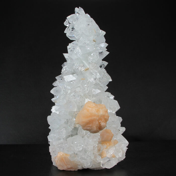 4.93lb Apophyllite and Stilbite Crystal Stalactite