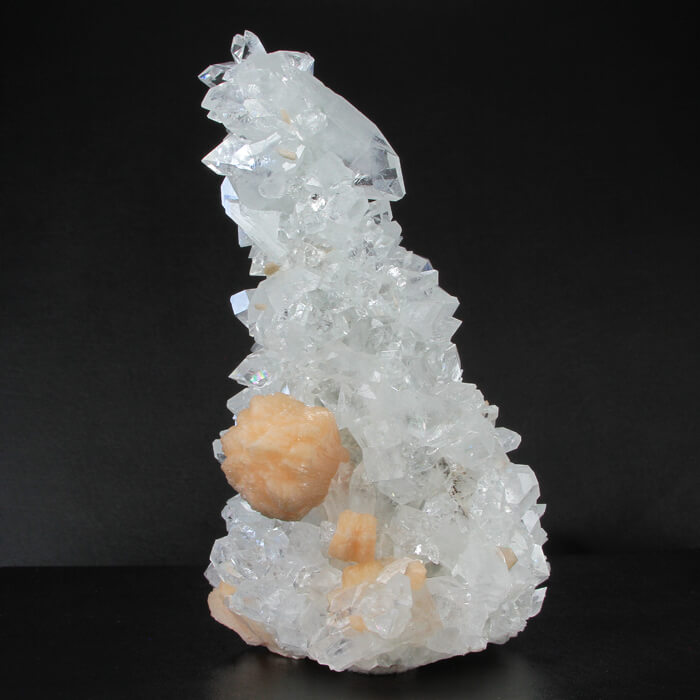 4.93lb Apophyllite and Stilbite Crystal Stalactite