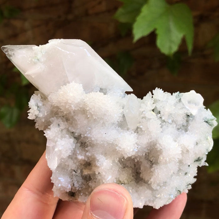 Chinese white Calcite Crystal Specimen