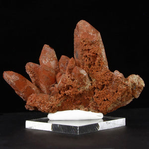 Red (Hematite) Quartz from Morocco