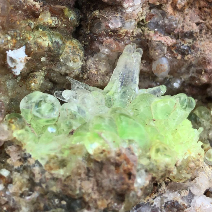 Interesting Hyalite Opal from Zacatecas, Mexico