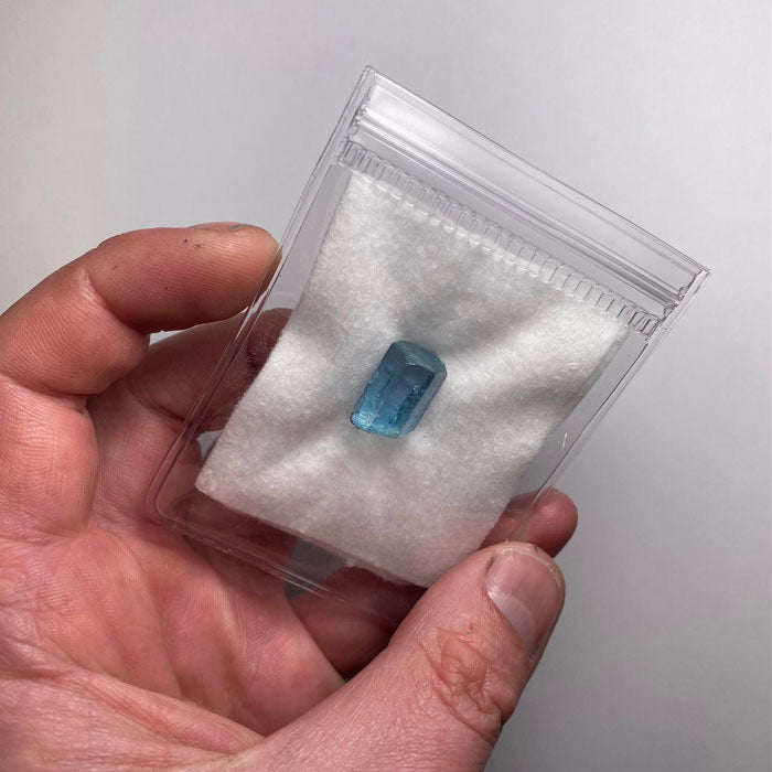 Vietnam Aquamarine Crystal Mineral Specimen Blue