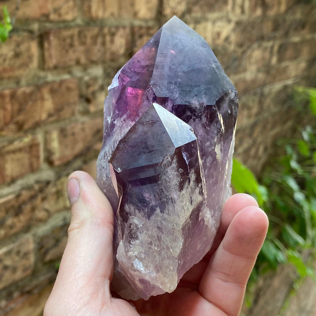 Double Ametrine Crystal