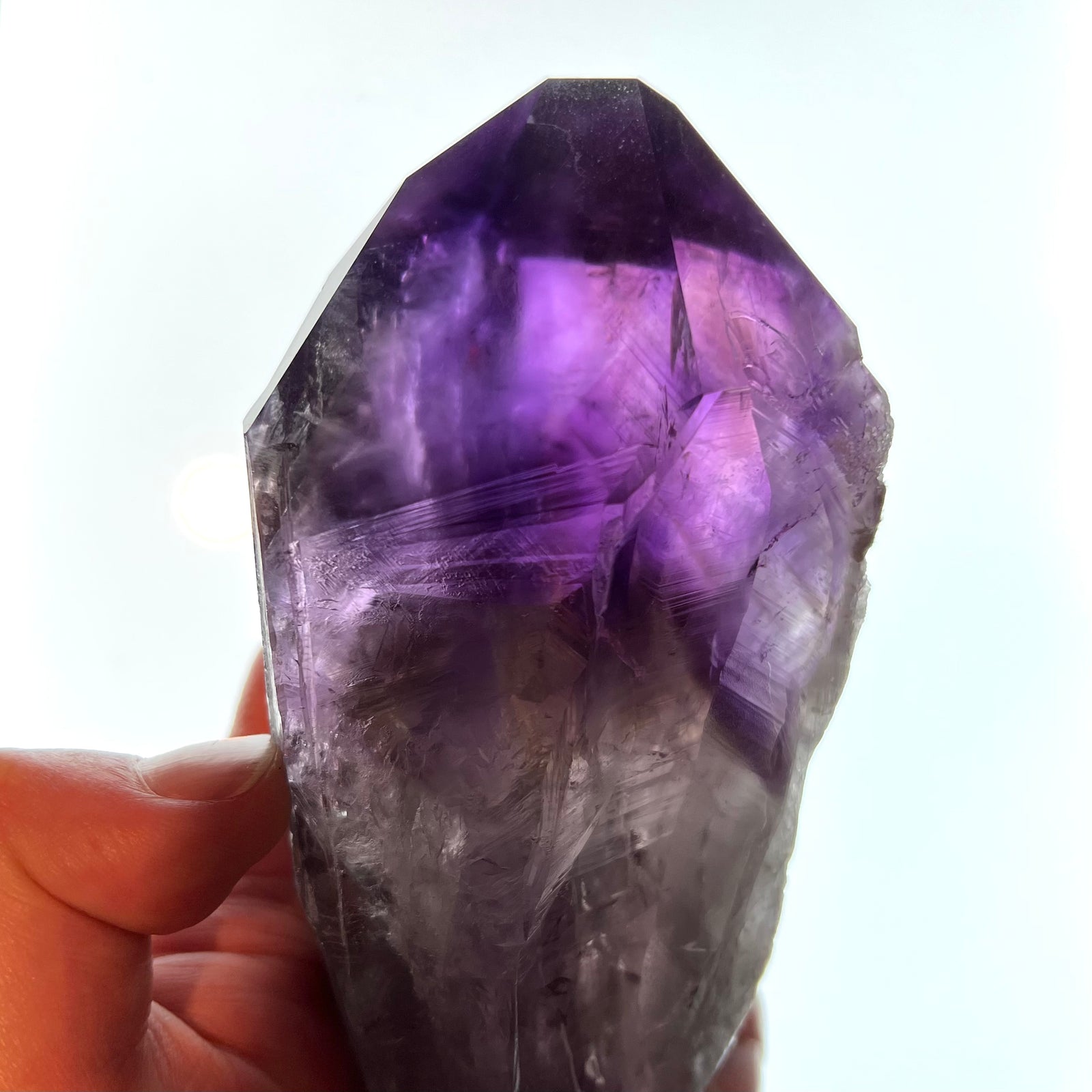 amethyst root crystal specimen