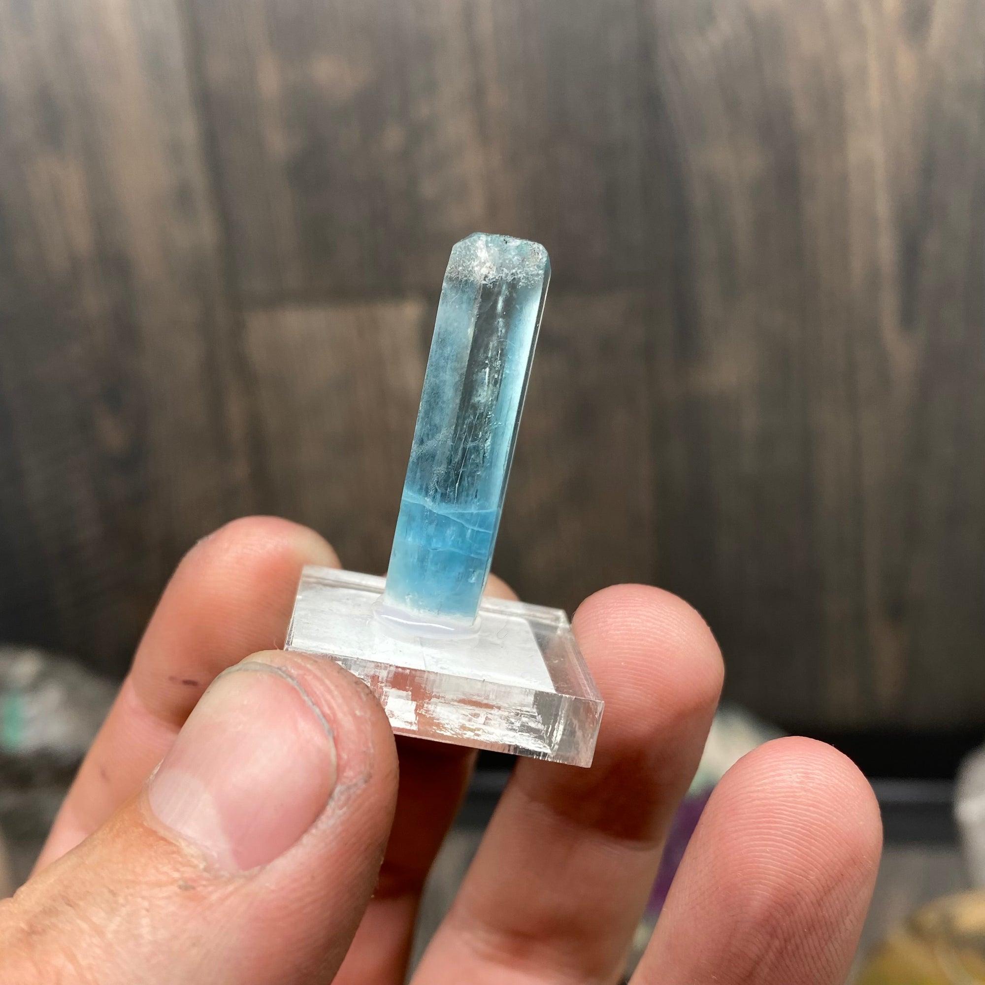 Aquamarine Crystal Raw Mimoso do sul Brazil