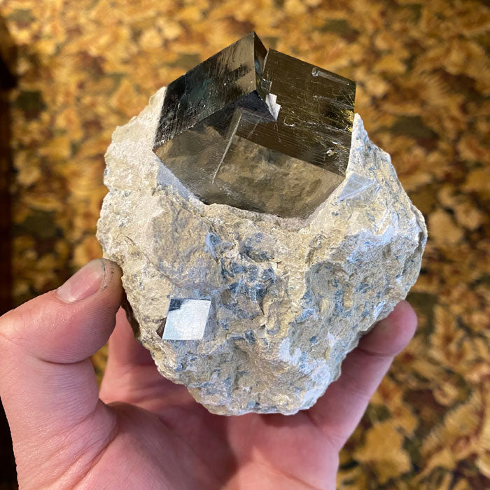 Pyrite Cube Mineral Specimen